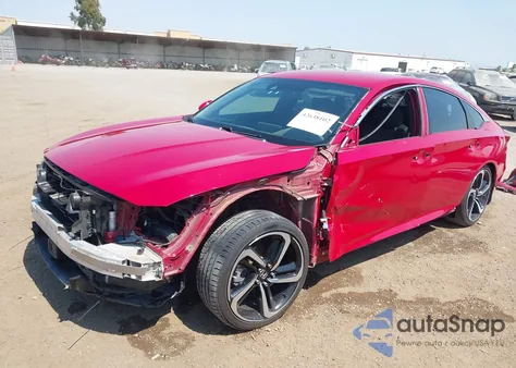 2018 Honda Accord Sport из США, поврежденный, VIN 1HGCV1F31JA054491